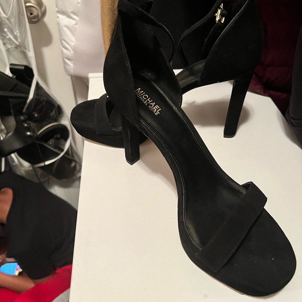 Black Michael Kors Heels